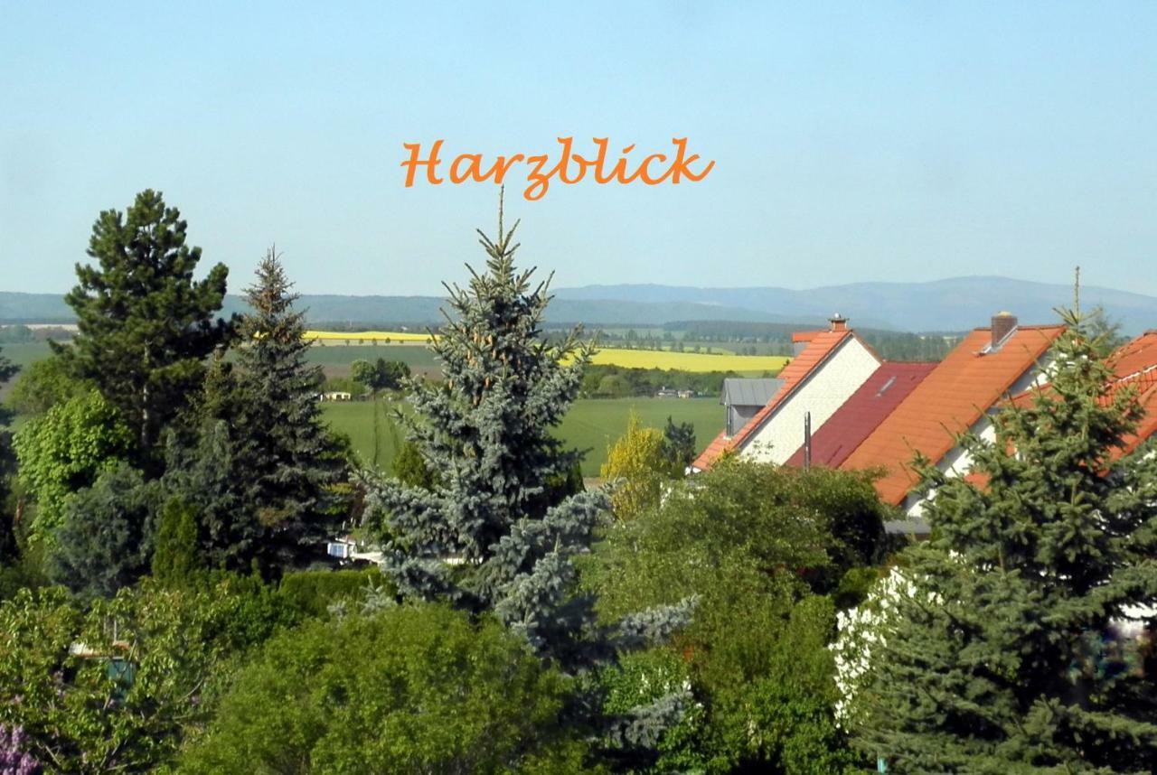 Ferienhaus "Harzblick" Halberstadt Exterior foto